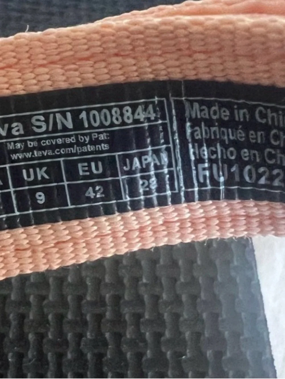 Teva Flatform Universal Sherbert Multi Flatform Sandals Women's Size 11 NWOT